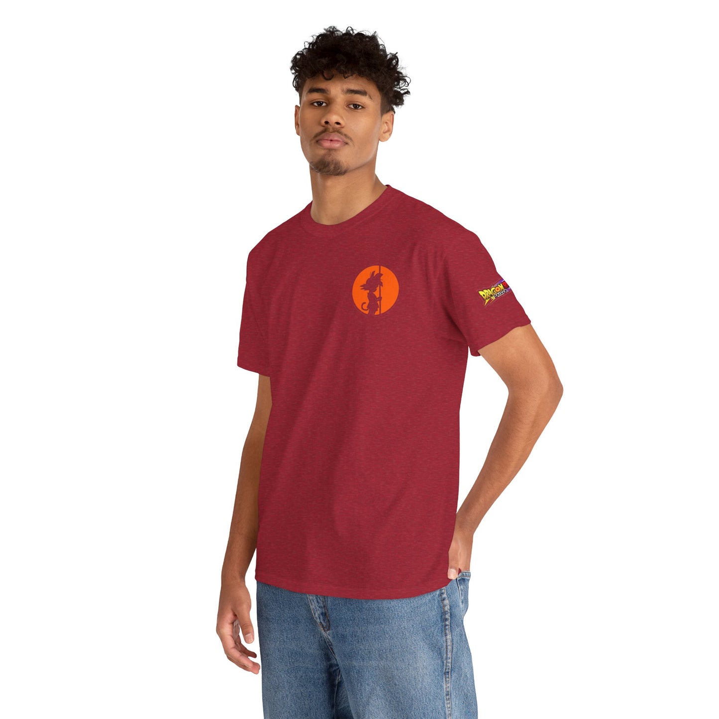 Dragon Ball Daima Unisex Heavy Cotton Tee - Super Saiyan 4 Graphic Tee for Anime Fans