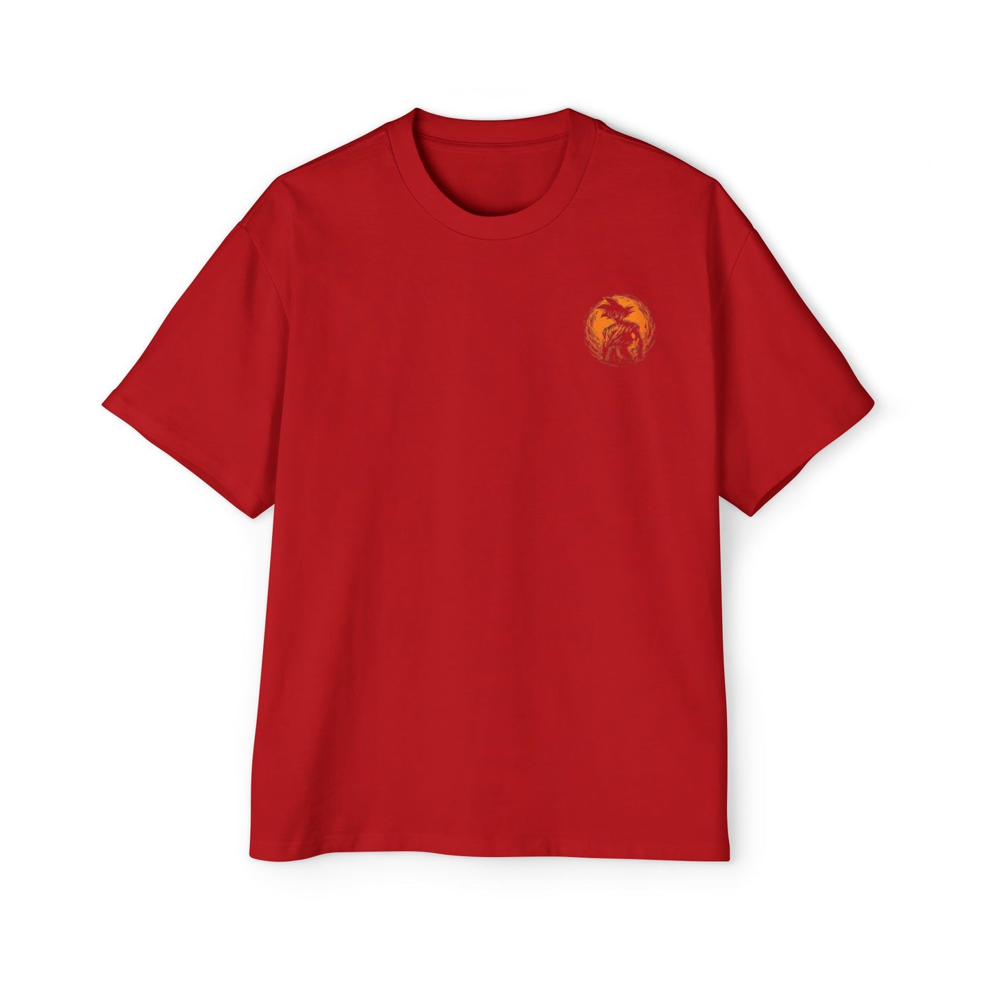 Goku x Gohan: Limitless Men's Heavy Oversized Tee, Graphic Tee, Casual Wear, Streetwear, Unisex Style
