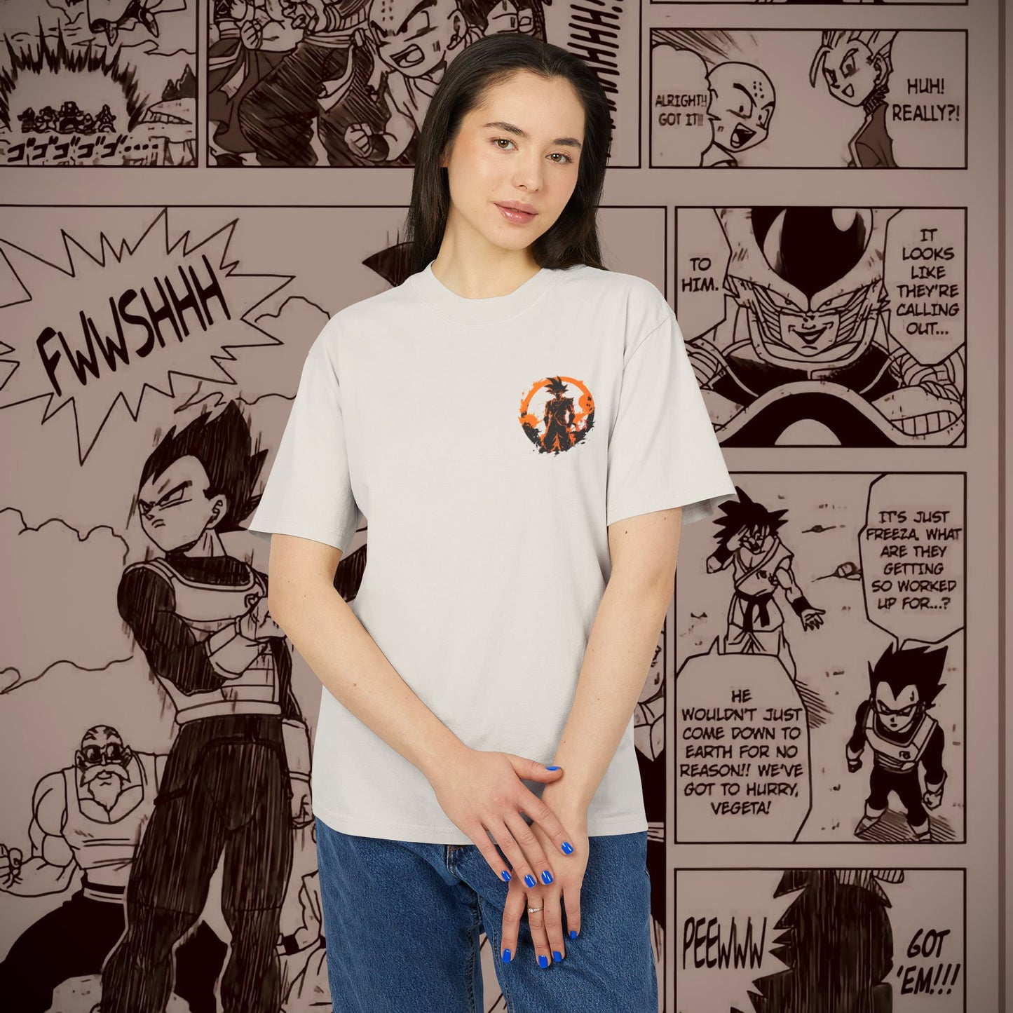 Goku Samurai: The Warrior’s Legacy Heavy Tee Unisex