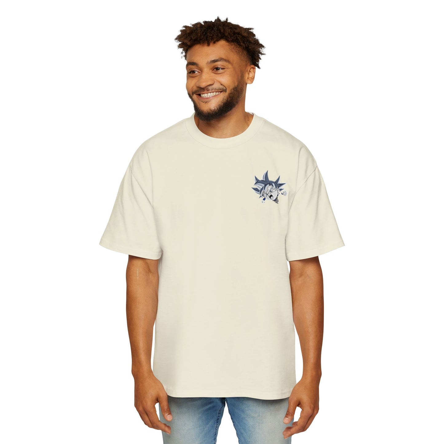 Mui Goku Printed Tee - Bold Graphic Tee, Casual Streetwear, Comfortable Fashion Staple
