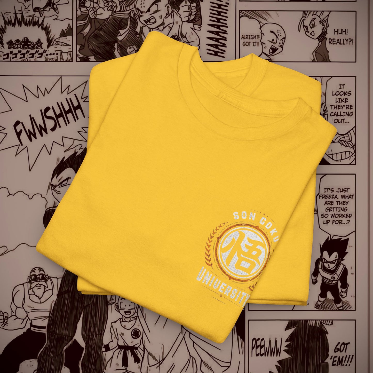 Dragon Ball Z Badass Goku Unisex Heavy Cotton Tee - Perfect for Fans and Everyday Wear