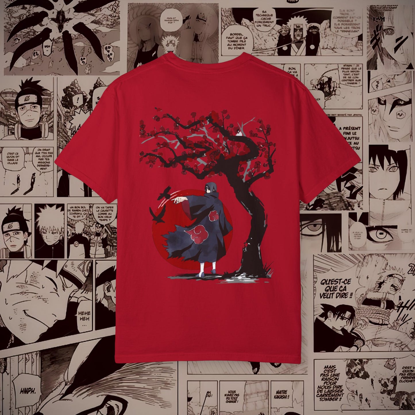 Itachi Artistic Japanese Dyed T-Shirt (Unisex)
