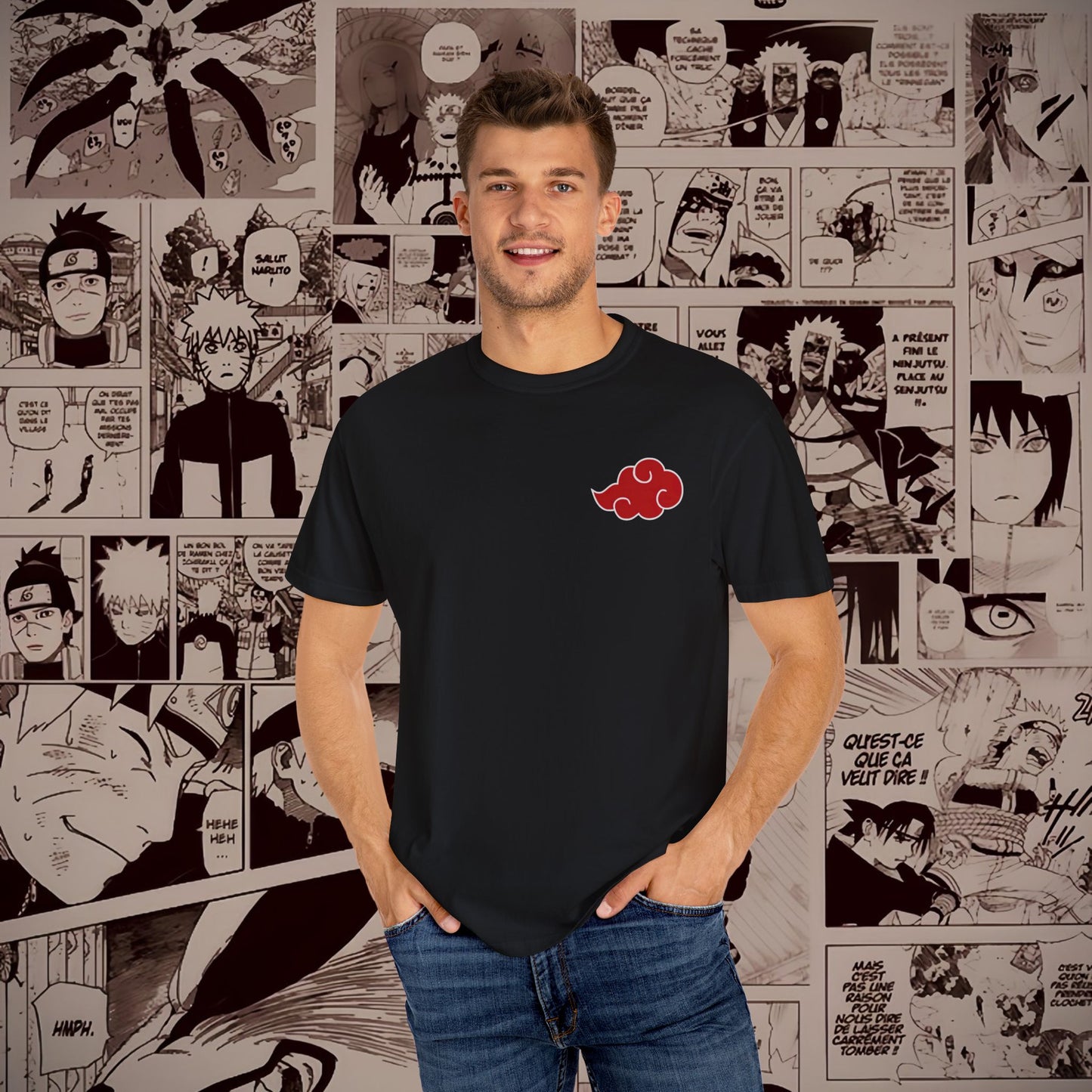 Itachi Artistic Japanese Dyed T-Shirt (Unisex)