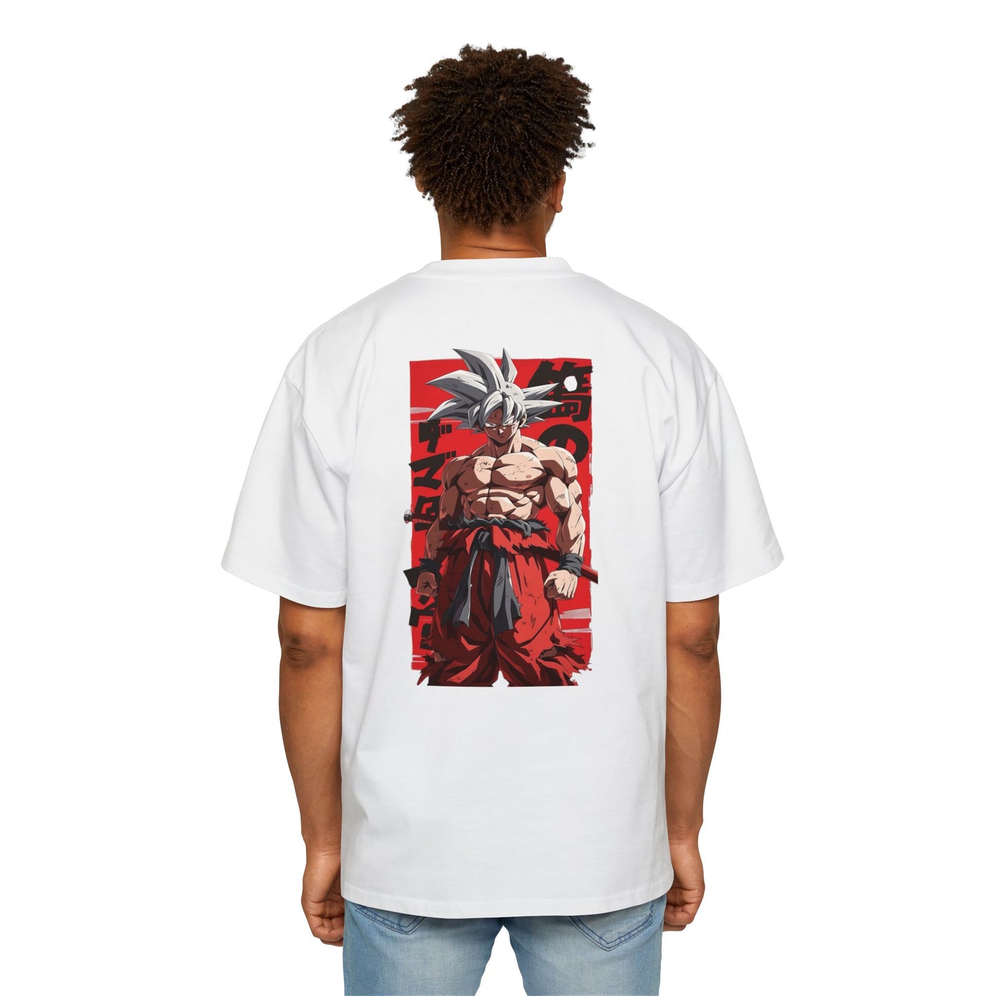 Mui Goku Printed Tee - Bold Graphic Tee, Casual Streetwear, Comfortable Fashion Staple
