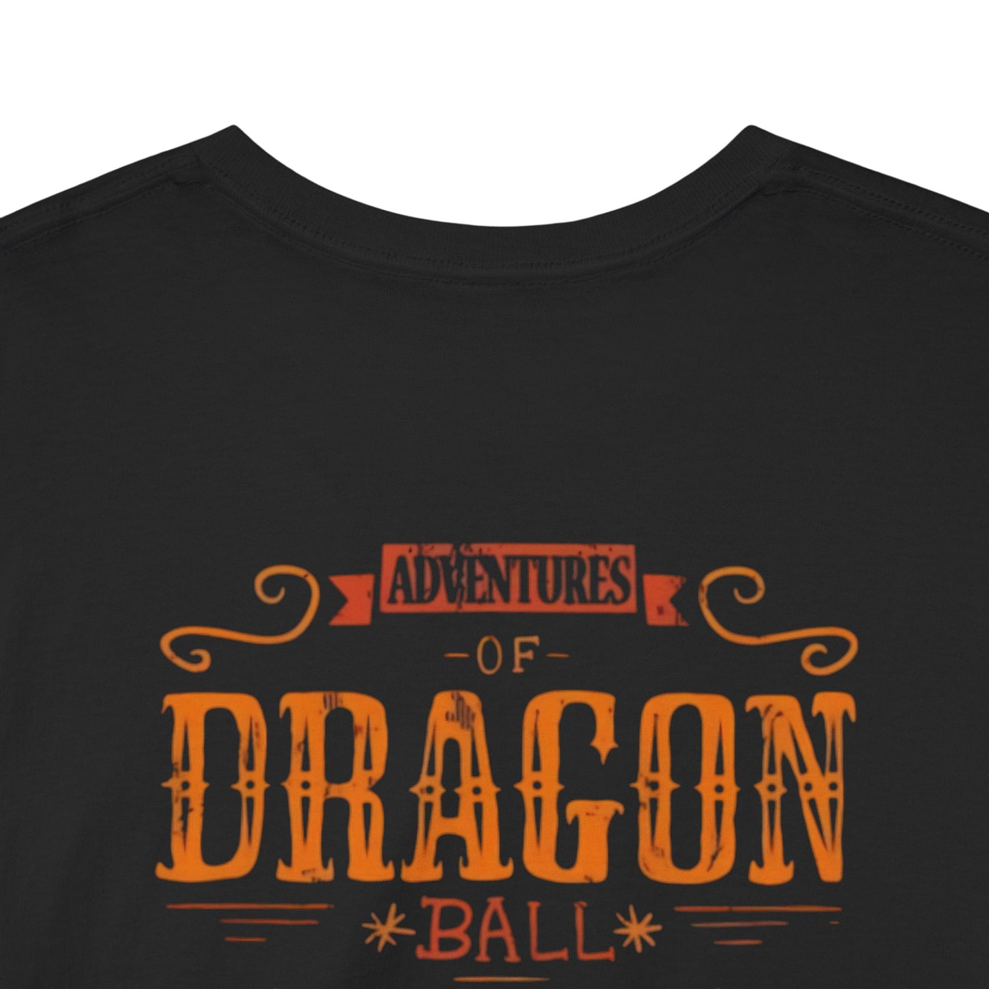 Dragon Ball Adventures Unisex Heavy Cotton Tee - Retro Anime T-Shirt