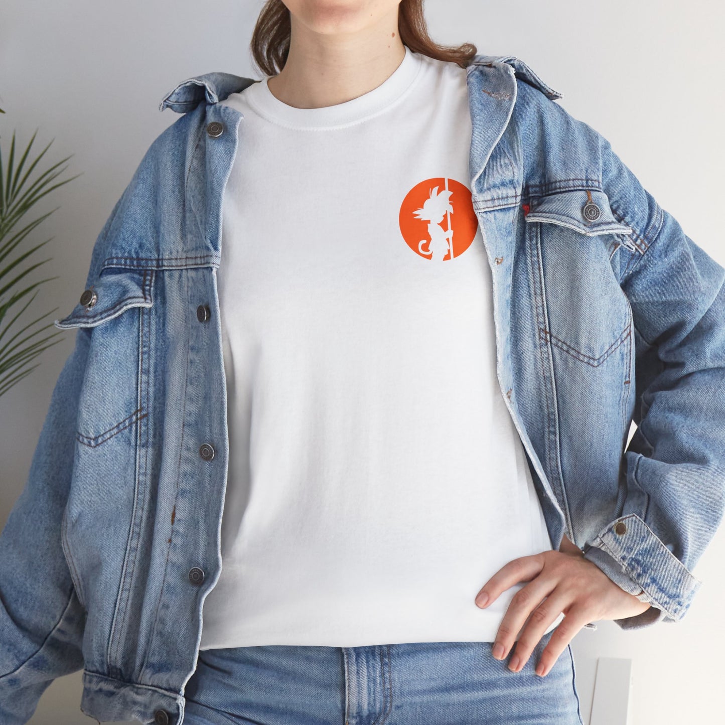 Dragon Ball Daima Unisex Heavy Cotton Tee - Super Saiyan 4 Graphic Tee for Anime Fans