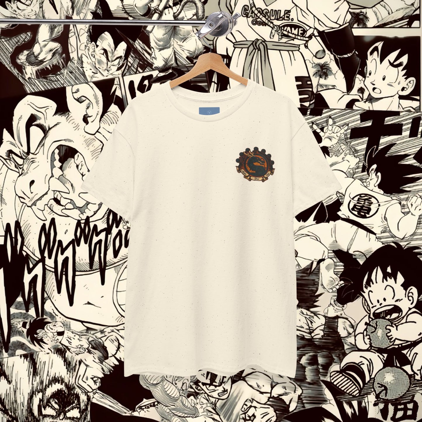 Dragon Ball Adventures Unisex Heavy Cotton Tee - Retro Anime T-Shirt
