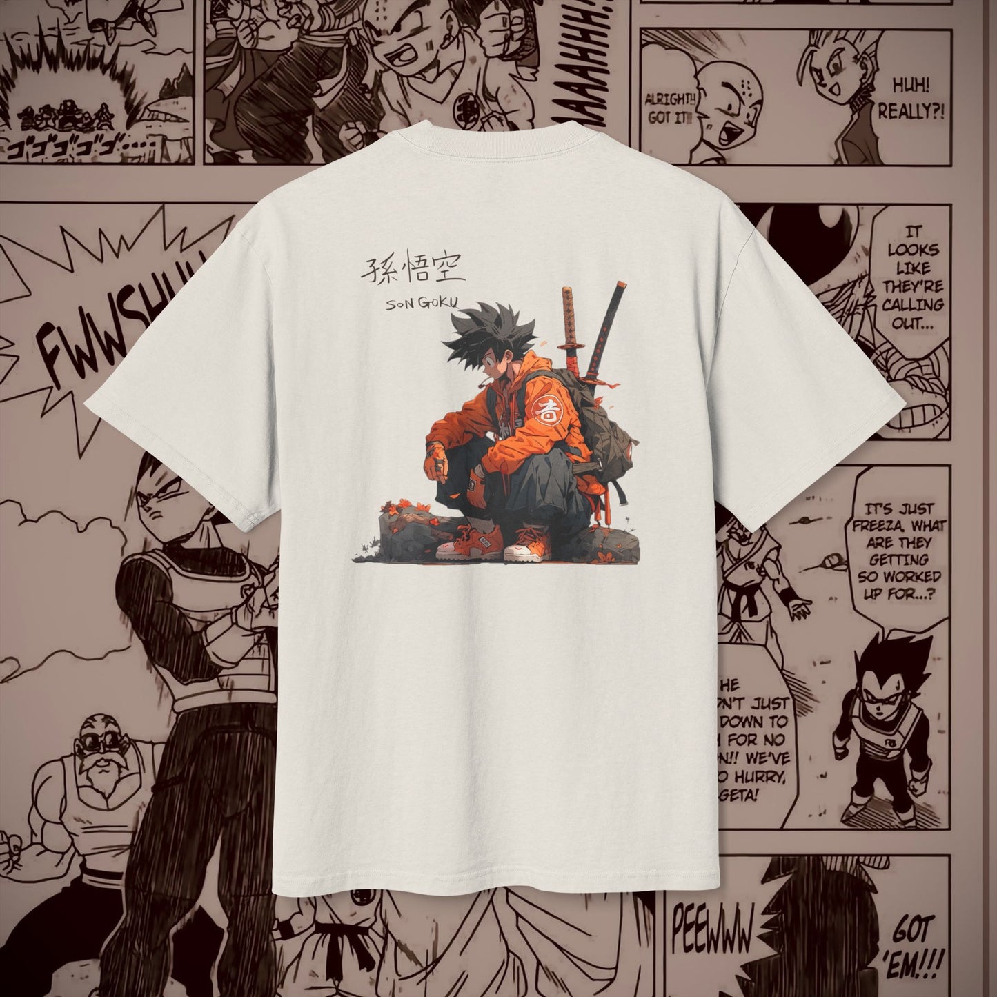 Goku Samurai: The Warrior’s Legacy Heavy Tee Unisex