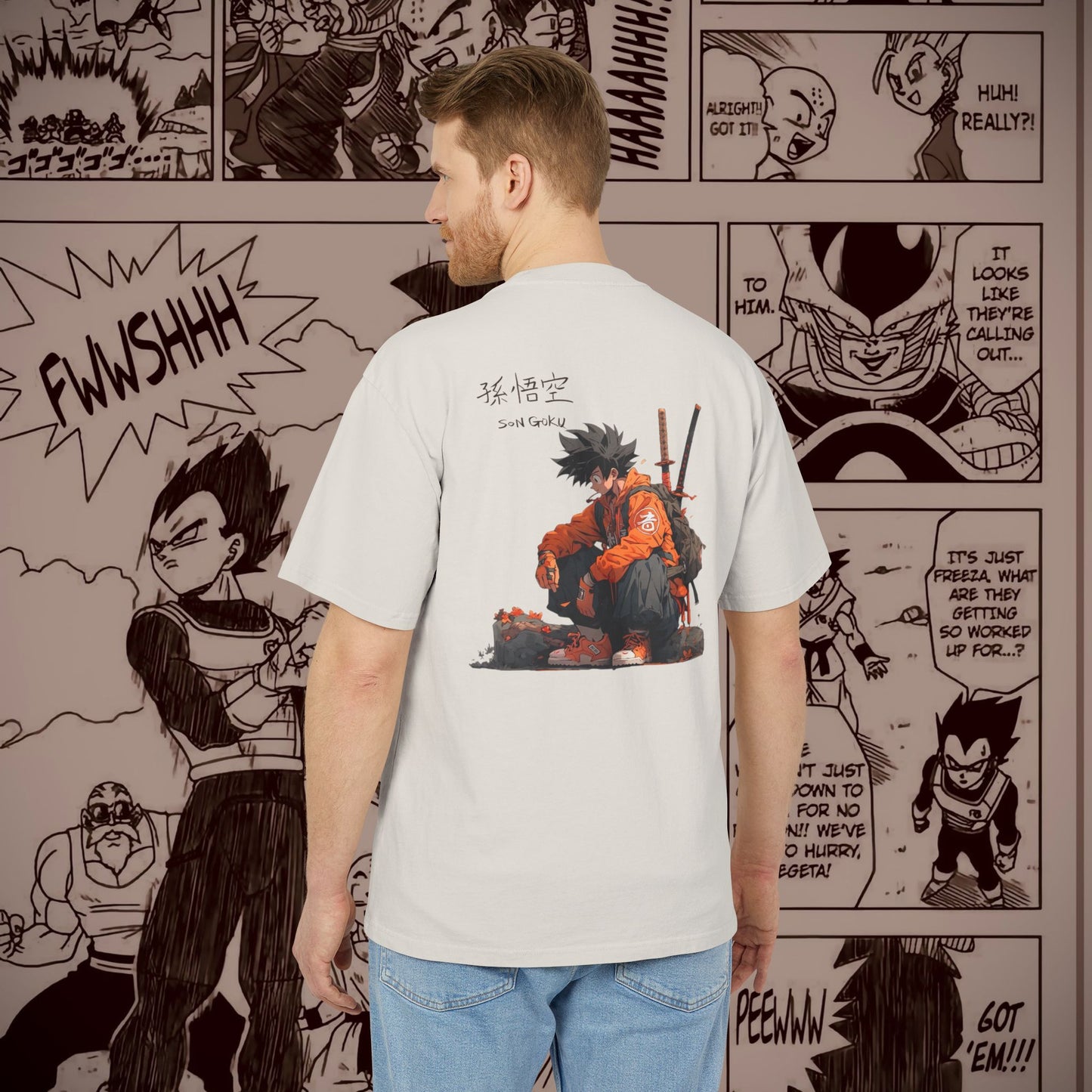 Goku Samurai: The Warrior’s Legacy Heavy Tee Unisex