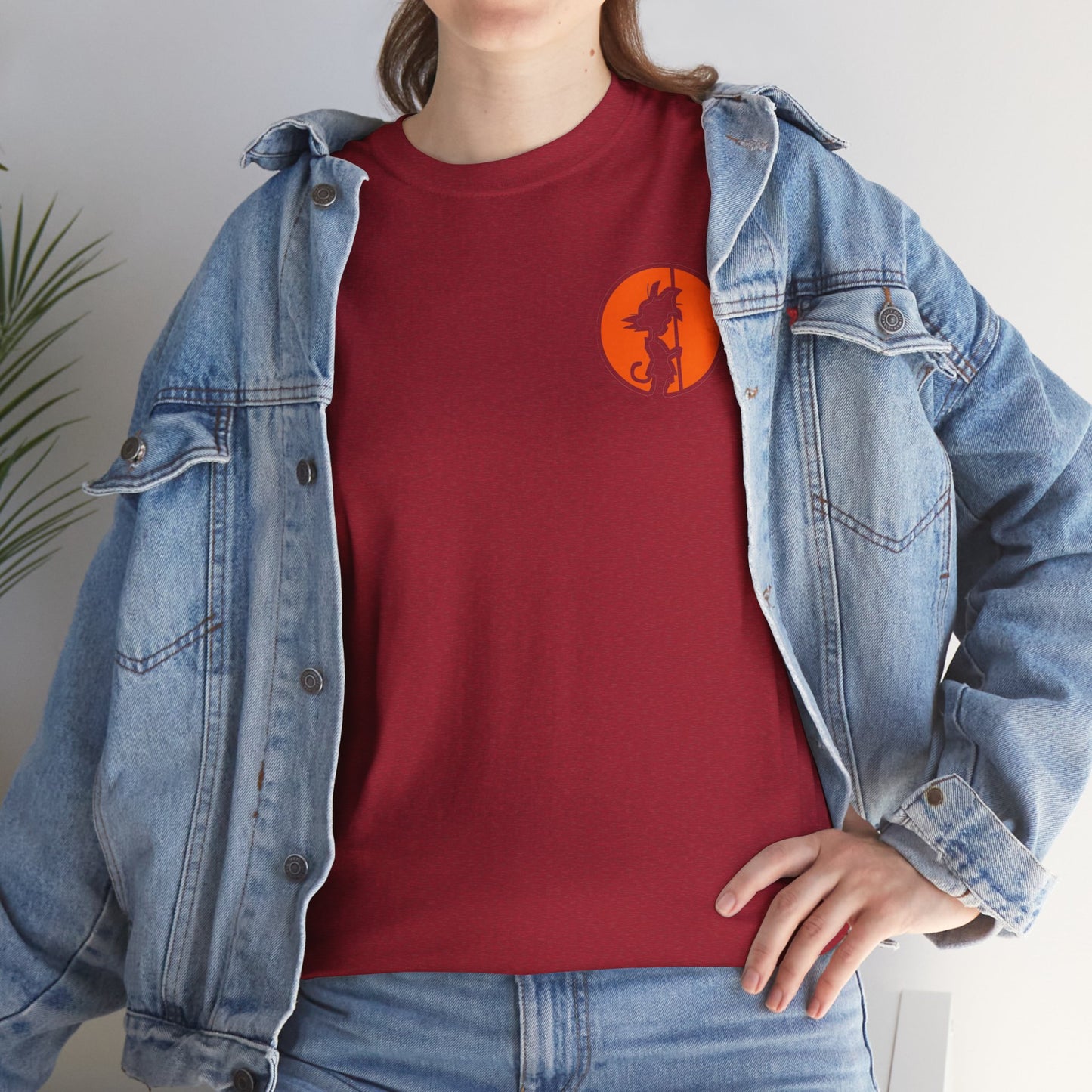 Dragon Ball Daima Unisex Heavy Cotton Tee - Super Saiyan 4 Graphic Tee for Anime Fans