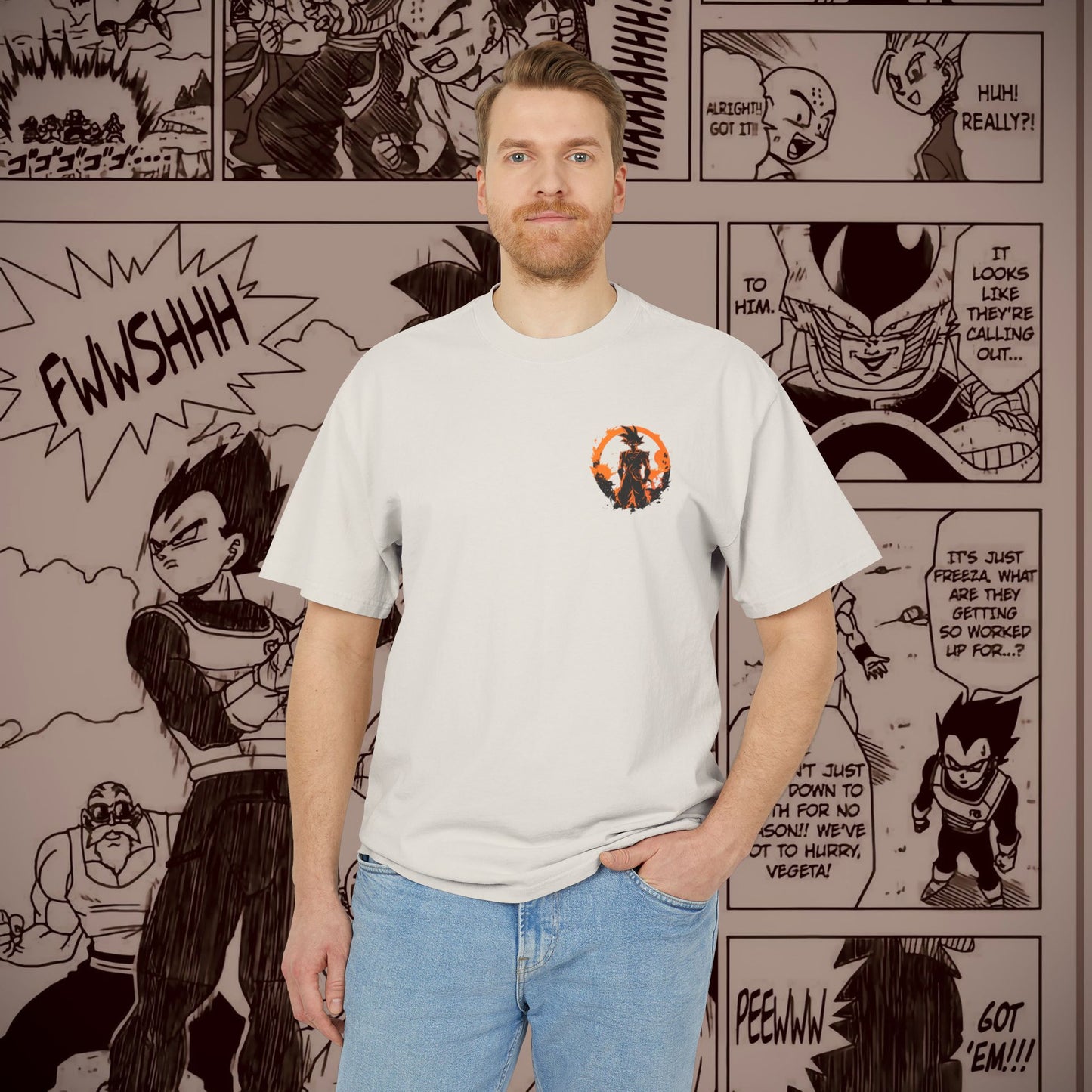 Goku Samurai: The Warrior’s Legacy Heavy Tee Unisex