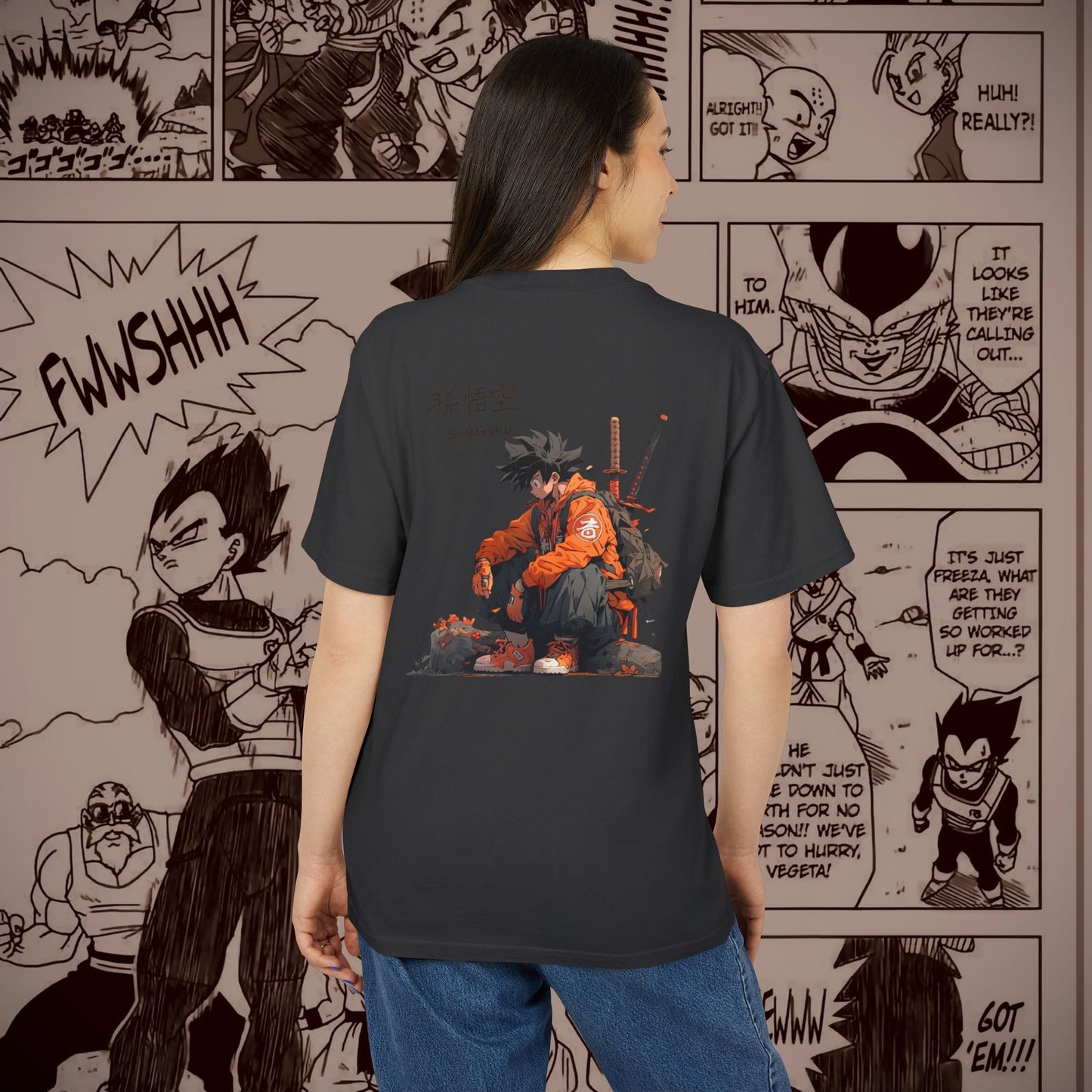 Goku Samurai: The Warrior’s Legacy Heavy Tee Unisex