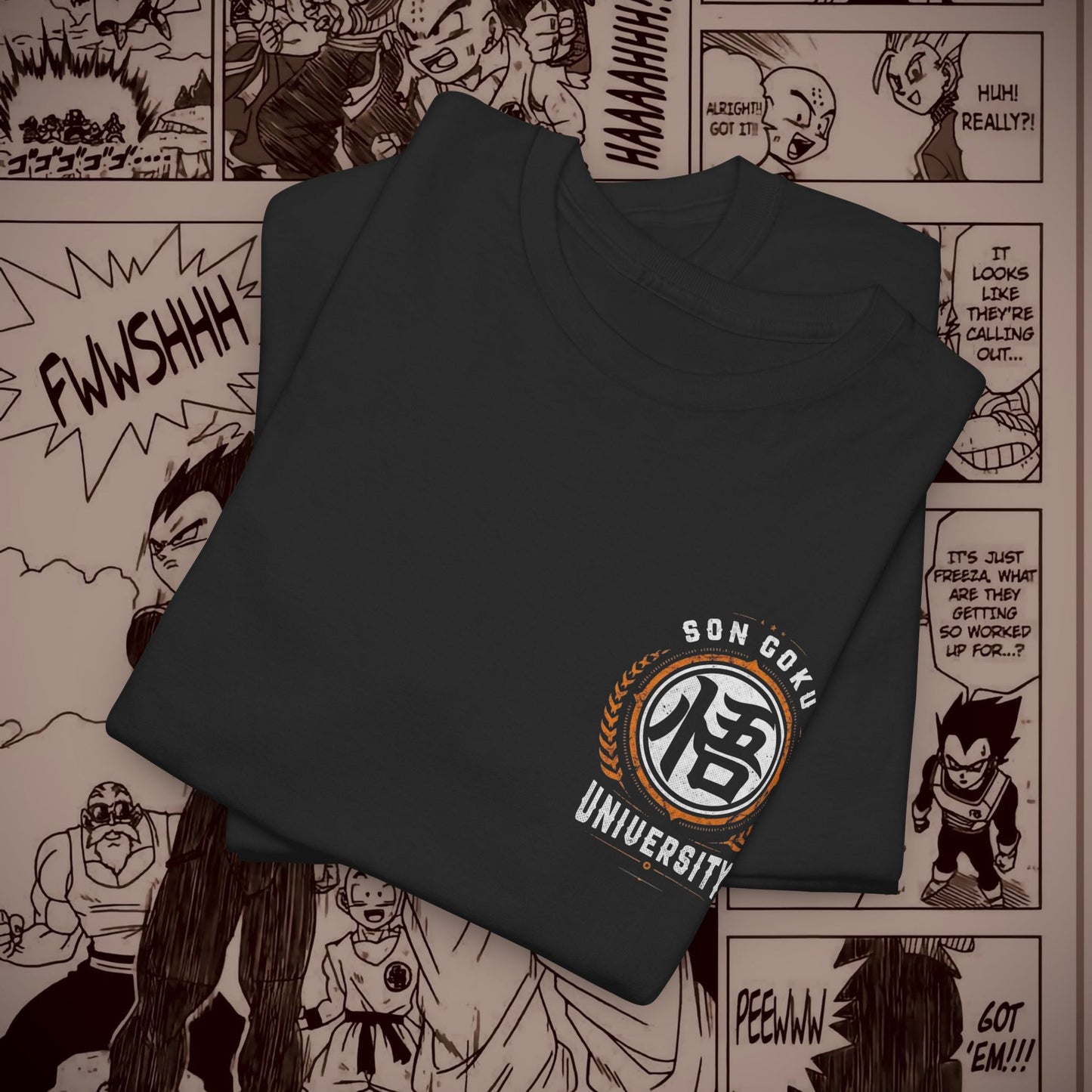 Dragon Ball Z Badass Goku Unisex Heavy Cotton Tee - Perfect for Fans and Everyday Wear