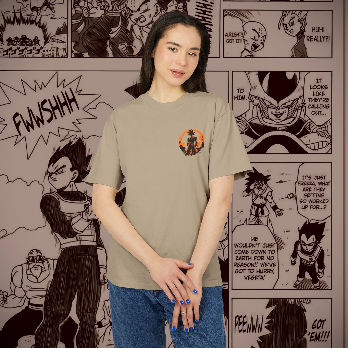 Goku Samurai: The Warrior’s Legacy Heavy Tee Unisex