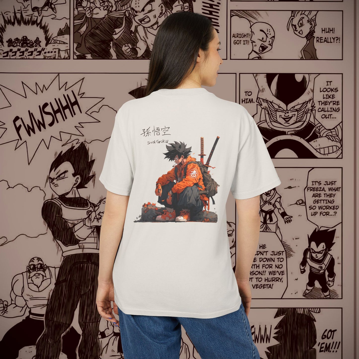 Goku Samurai: The Warrior’s Legacy Heavy Tee Unisex