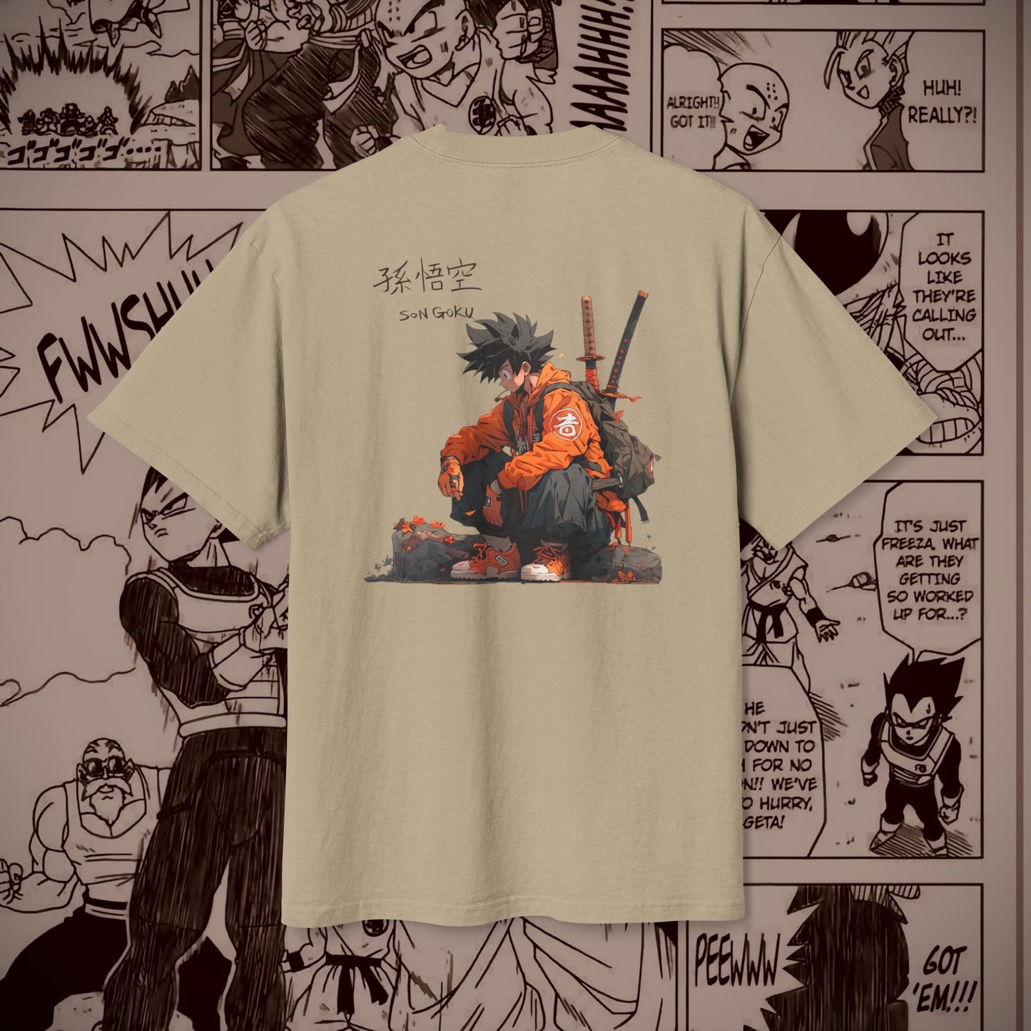 Goku Samurai: The Warrior’s Legacy Heavy Tee Unisex