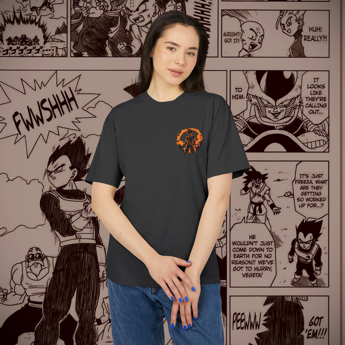 Goku Samurai: The Warrior’s Legacy Heavy Tee Unisex