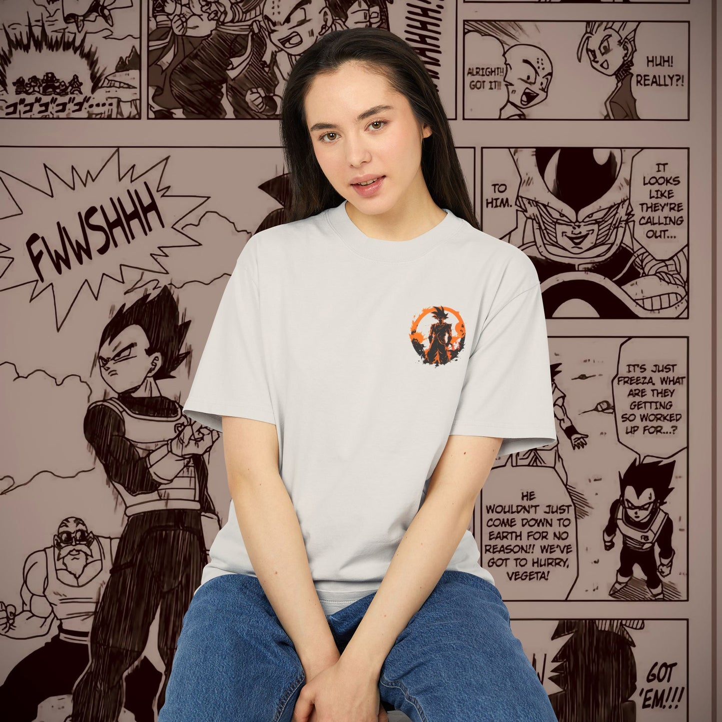 Goku Samurai: The Warrior’s Legacy Heavy Tee Unisex
