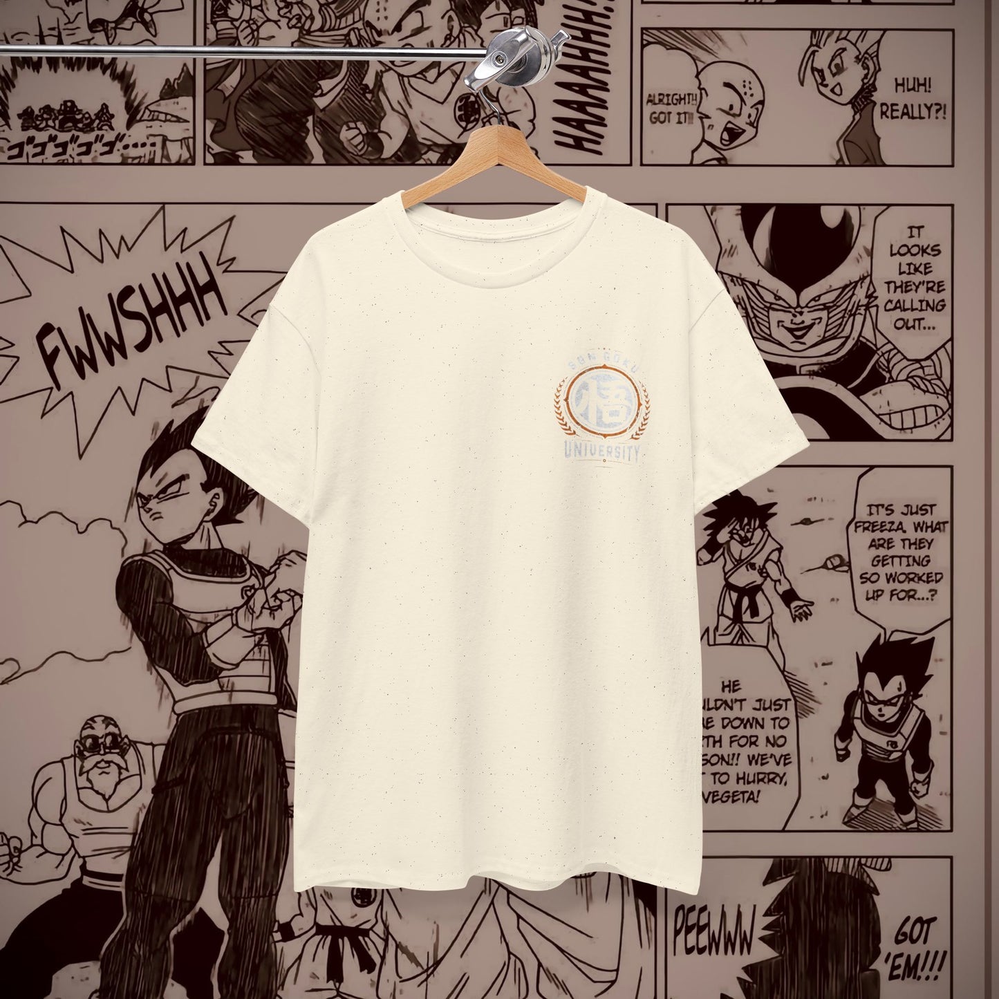 Dragon Ball Z Badass Goku Unisex Heavy Cotton Tee - Perfect for Fans and Everyday Wear