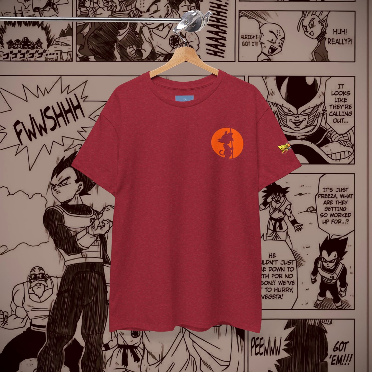Dragon Ball Daima Unisex Heavy Cotton Tee - Super Saiyan 4 Graphic Tee for Anime Fans