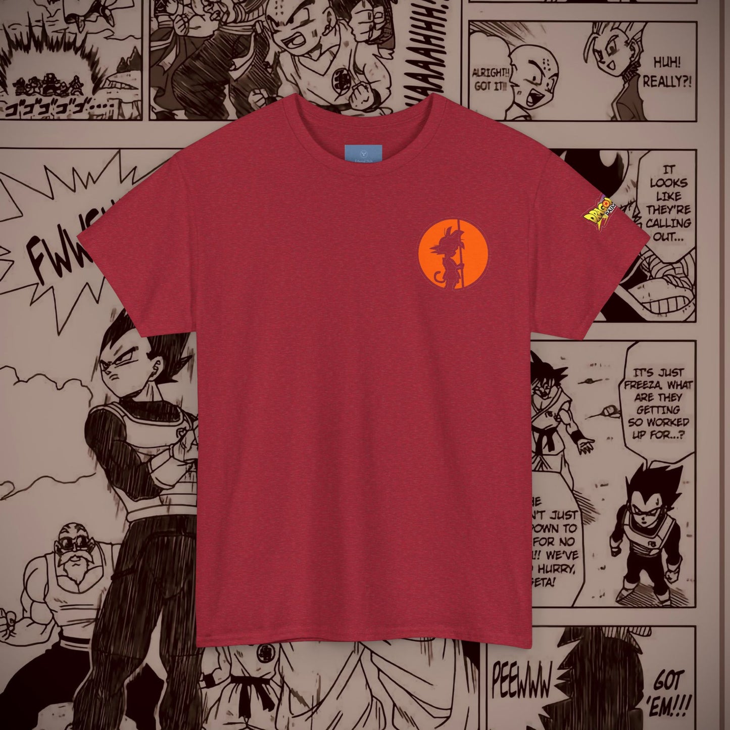 Dragon Ball Daima Unisex Heavy Cotton Tee - Super Saiyan 4 Graphic Tee for Anime Fans