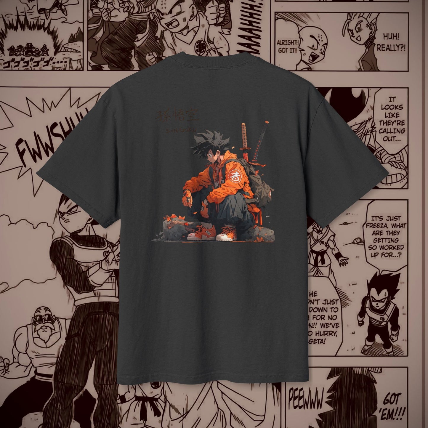 Goku Samurai: The Warrior’s Legacy Heavy Tee Unisex