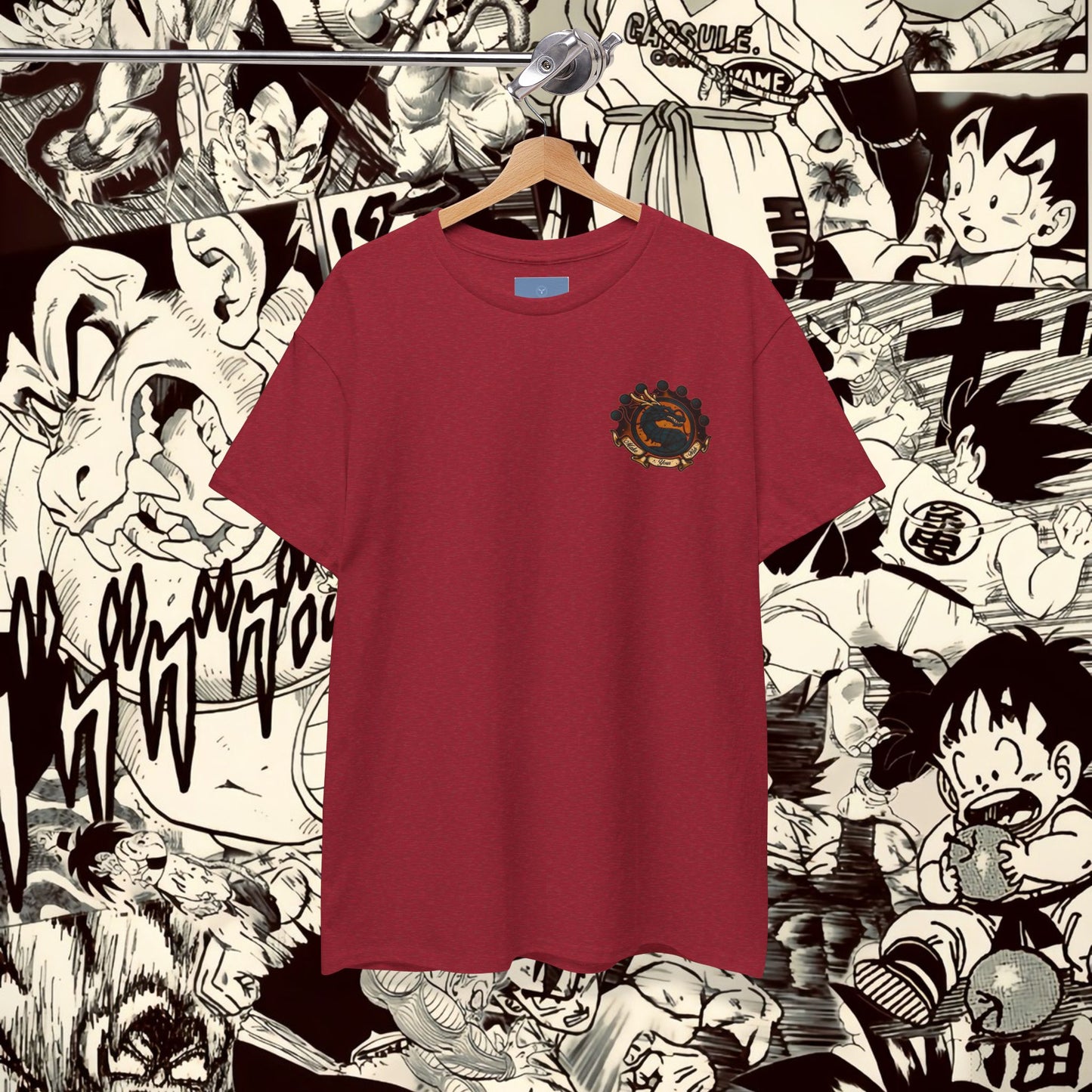 Dragon Ball Adventures Unisex Heavy Cotton Tee - Retro Anime T-Shirt