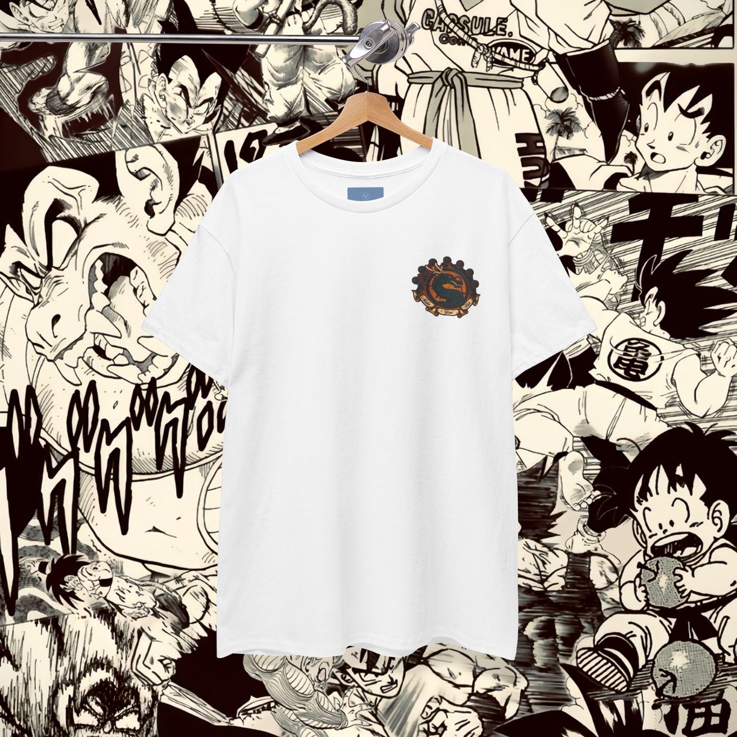 Dragon Ball Adventures Unisex Heavy Cotton Tee - Retro Anime T-Shirt