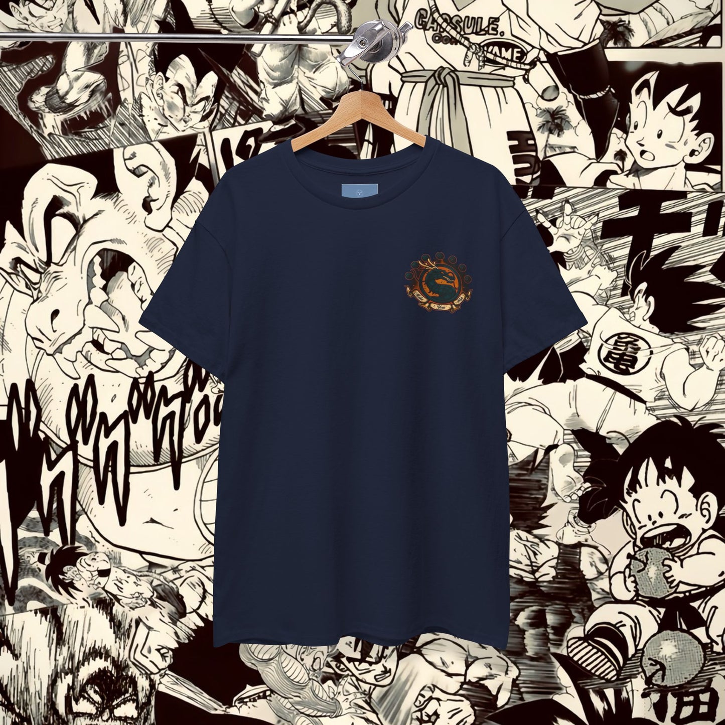 Dragon Ball Adventures Unisex Heavy Cotton Tee - Retro Anime T-Shirt