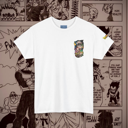 Dragon Ball Unisex Heavy Cotton Tee - Adult &Kid Goku Super Saiyan 4