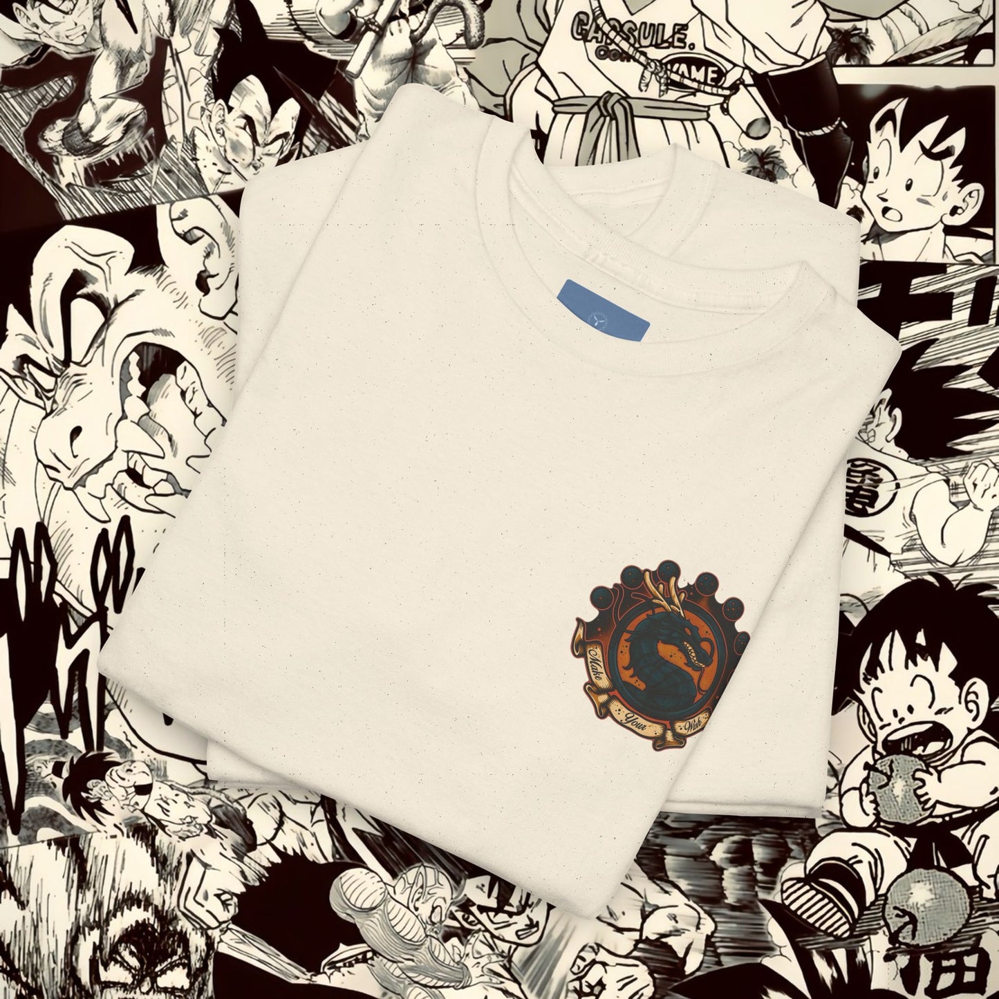 Dragon Ball Adventures Unisex Heavy Cotton Tee - Retro Anime T-Shirt