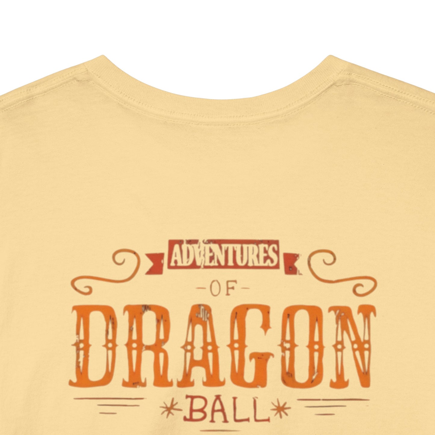 Dragon Ball Adventures Unisex Heavy Cotton Tee - Retro Anime T-Shirt
